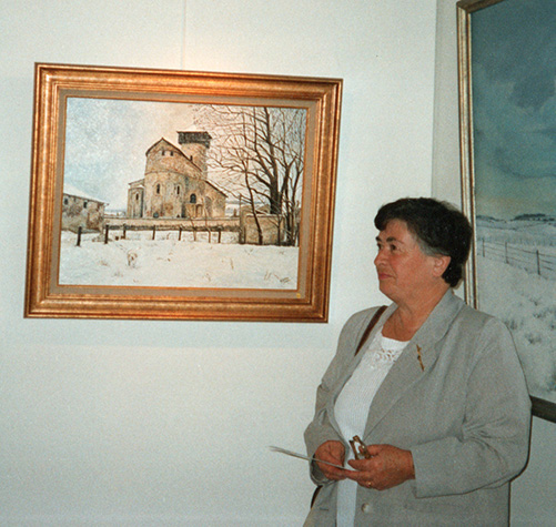 Exposition au siège du Conseil Général de Bar-le-Duc (1994).